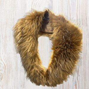 Faux Fur Collar Scarf